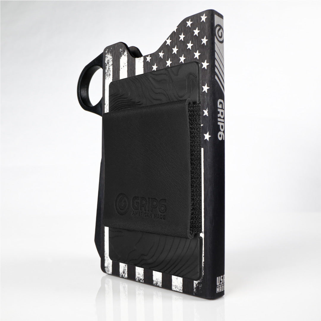 Grip6 Wallet Builder - Usa Black Flag $119 / Loop / Money Band $19.99