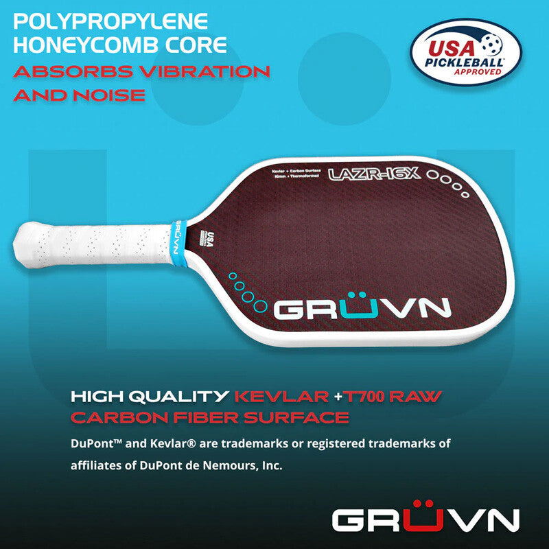 Gruvn Lazr-16x Pickleball Paddle