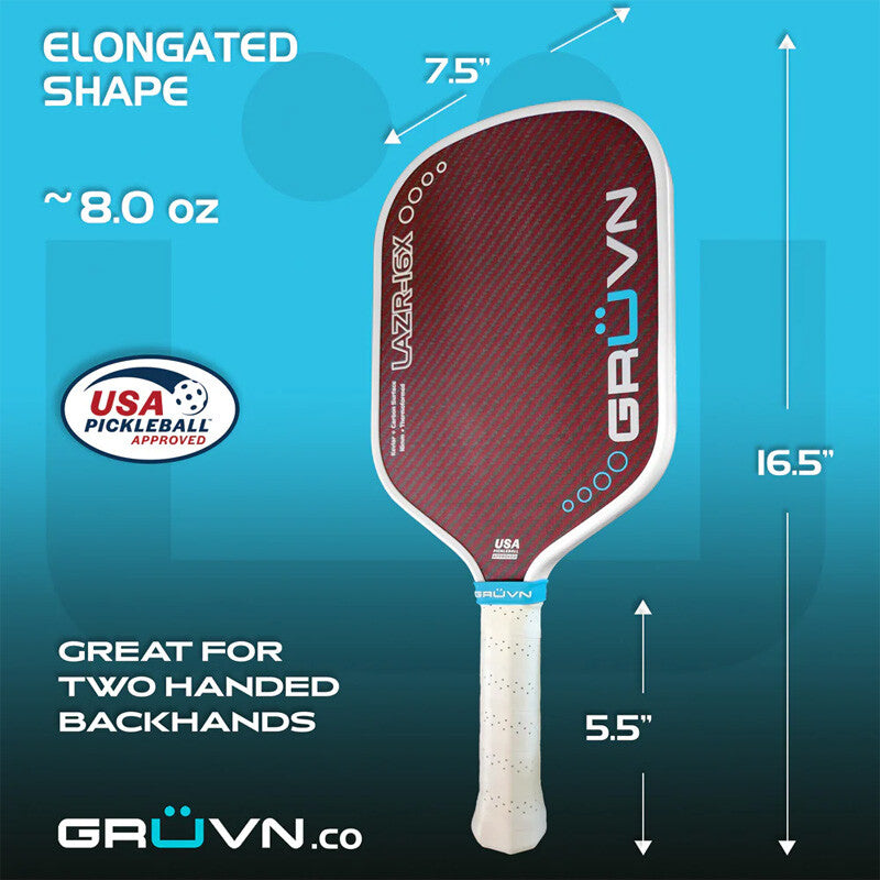Gruvn Lazr-16x Pickleball Paddle
