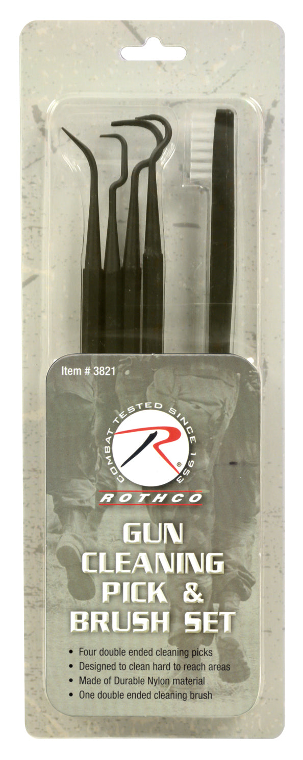 Gun Cleaning Pick & Brush Set
