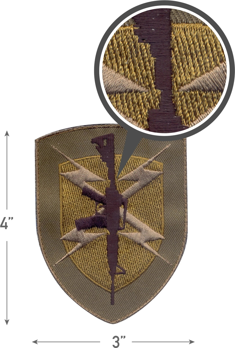 Gun Shield Morale Patch
