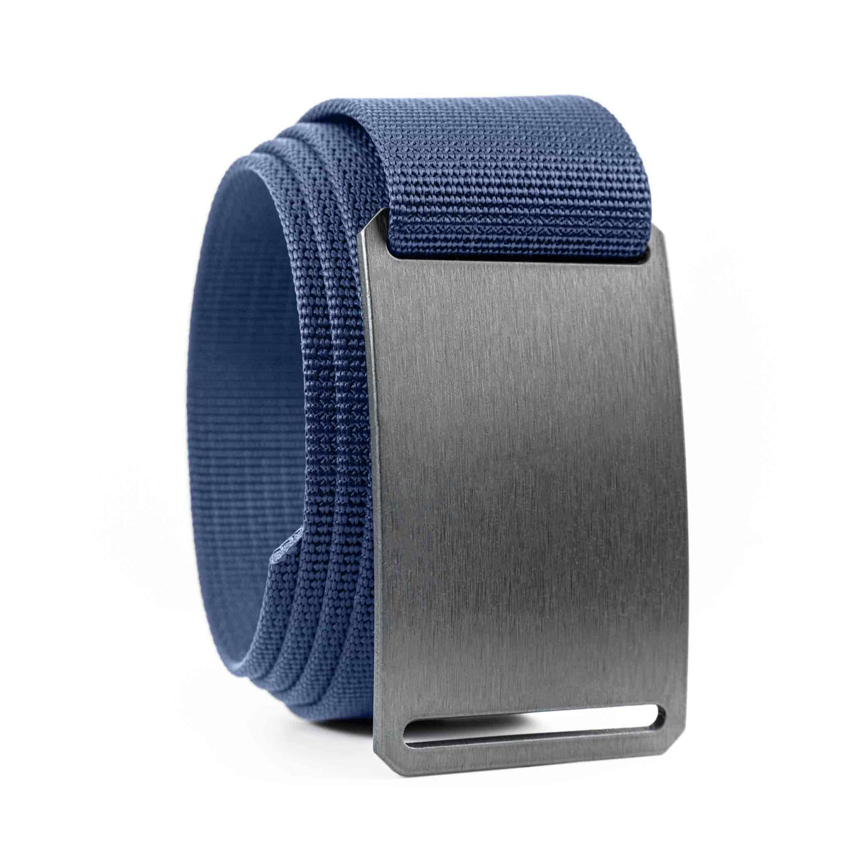 Gunmetal Belt - Blue Jay / Sm (28-30)