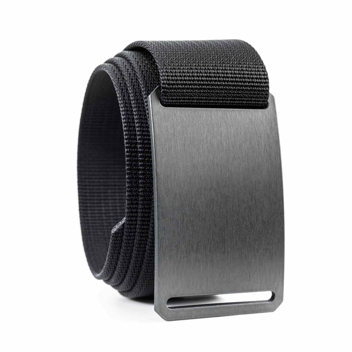 Gunmetal Belt - Jet / Sm (28-30)