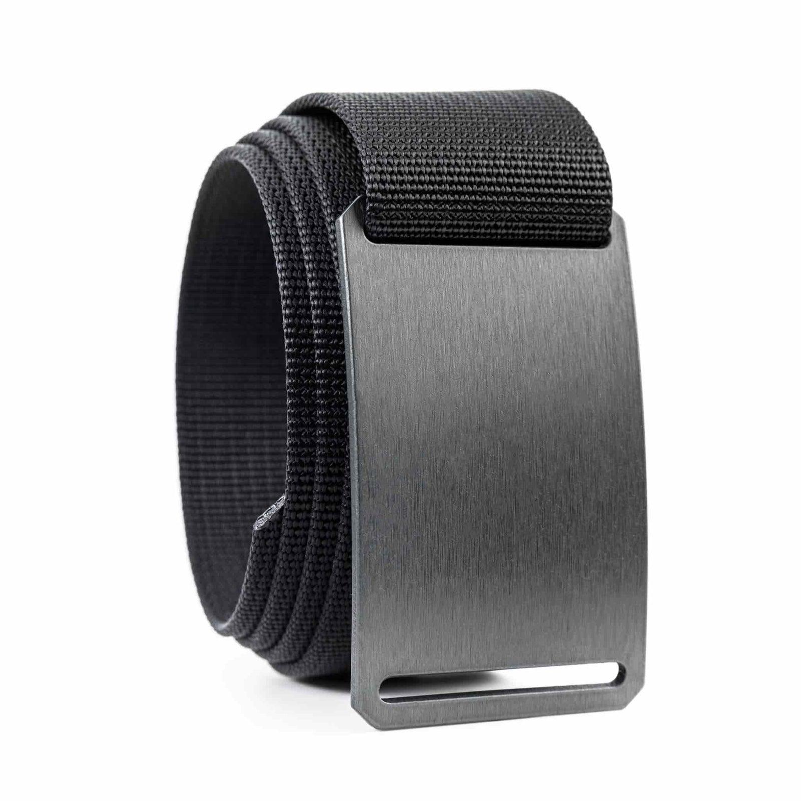 Gunmetal Belt - Jet / Sm (28-30)