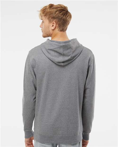 Gunmetal Heather Midweight Hooded Sweatshirt - SS4500