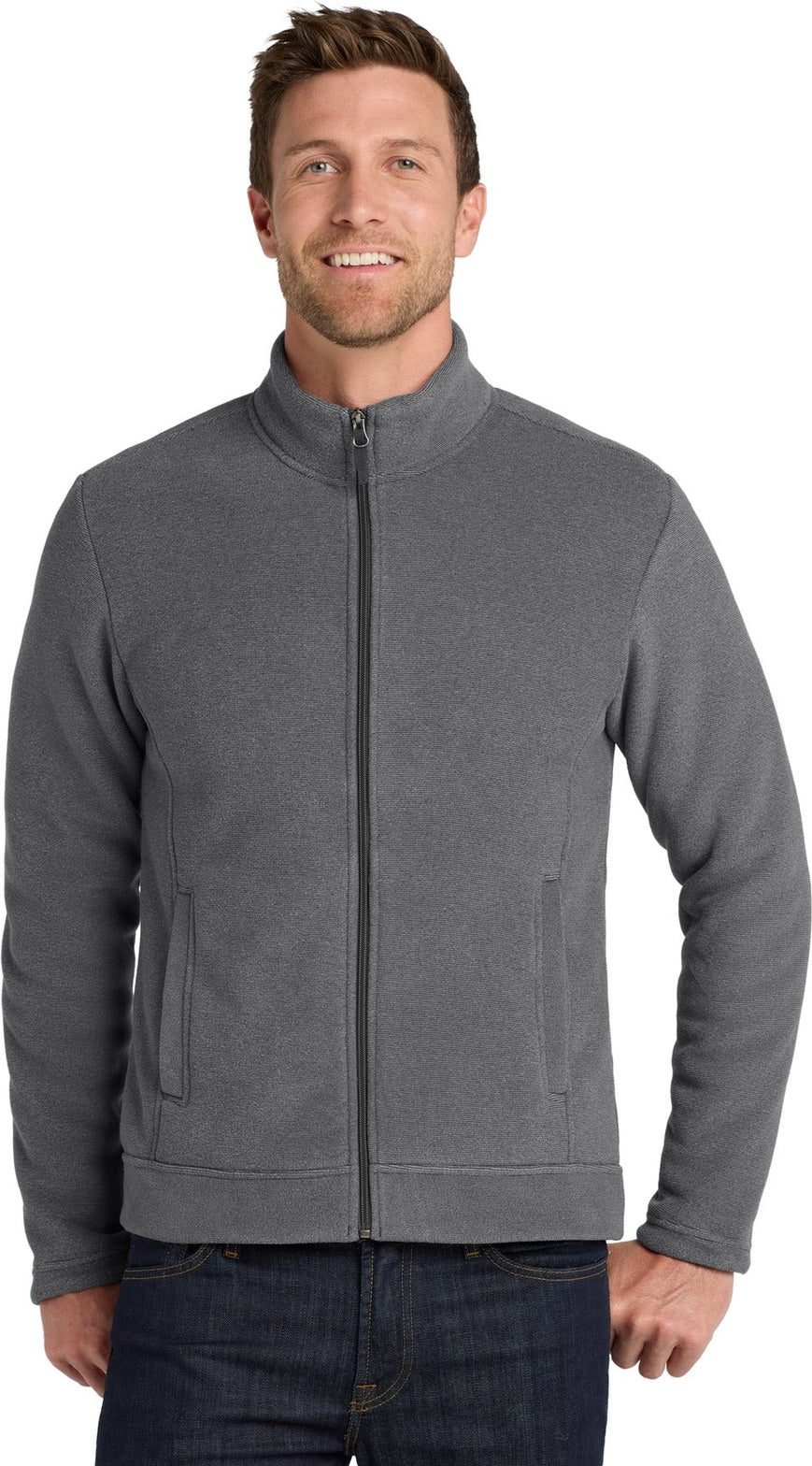 Gust Gy/Str Gy Port Authority Ultra Warm Brushed Fleece Jacket. F211