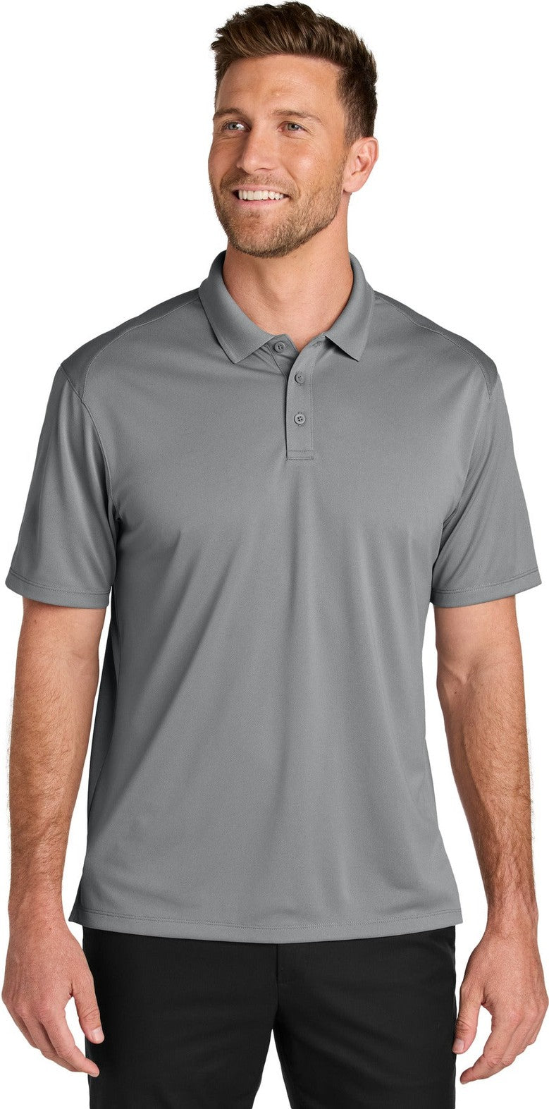 GustyGrey Port Authority Tall Wearever Performance Pique Polo TLK240