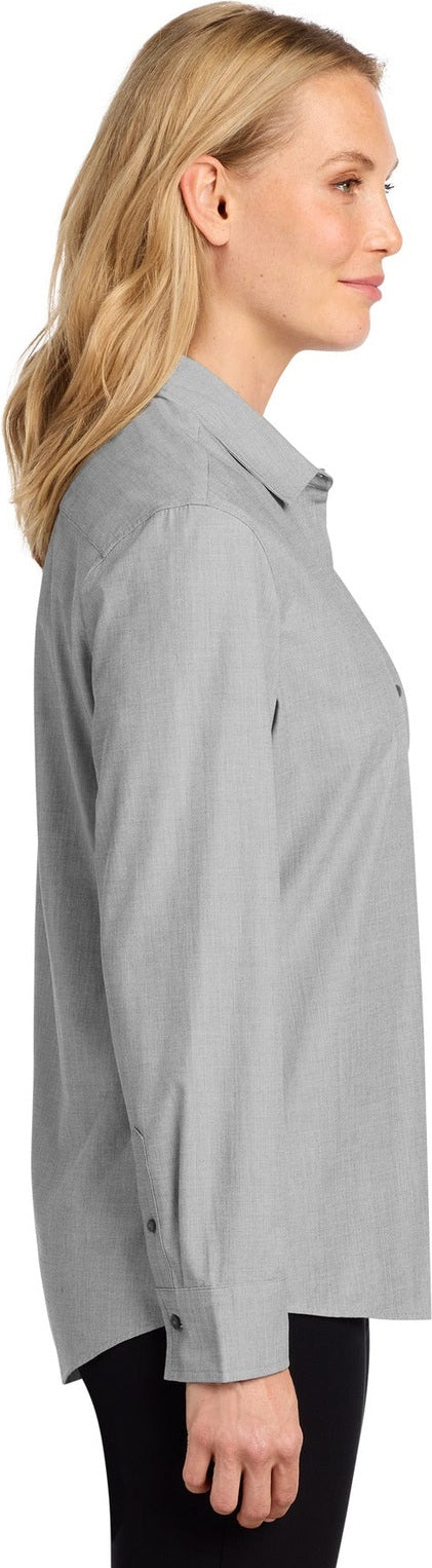 GustyGyEOE Mercer+Mettle Women's Long Sleeve Stretch Woven Shirt MM2001