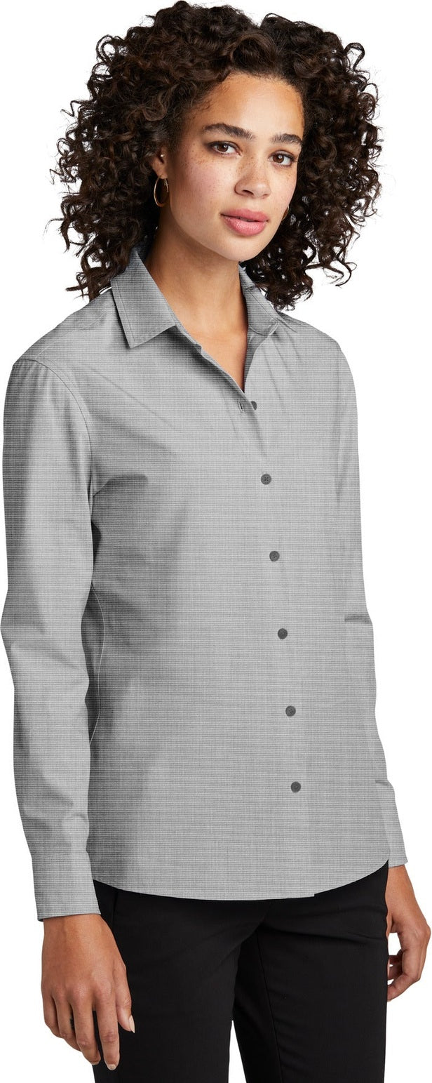GustyGyEOE Mercer+Mettle Women's Long Sleeve Stretch Woven Shirt MM2001