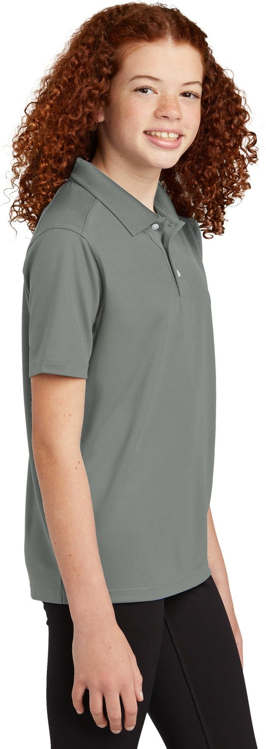 GyConcrete Sport-Tek Youth UV Micropique Polo YST740