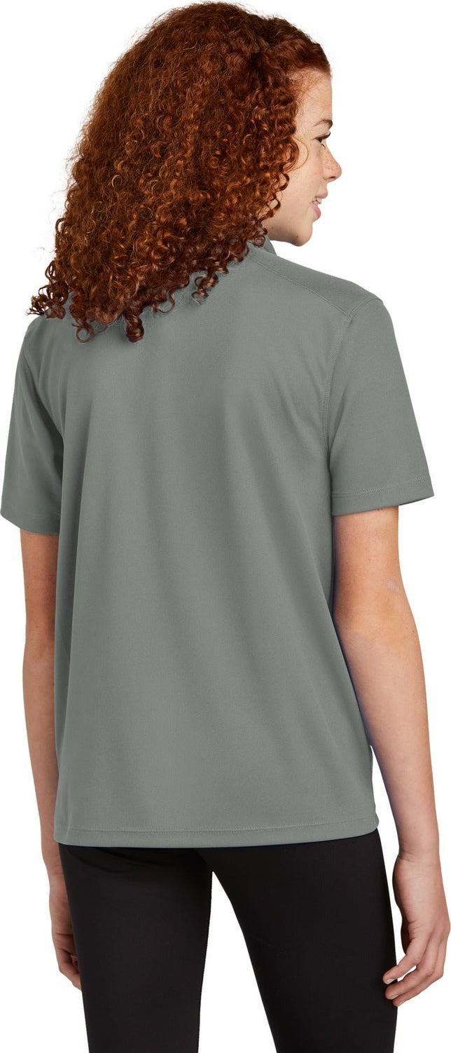GyConcrete Sport-Tek Youth UV Micropique Polo YST740