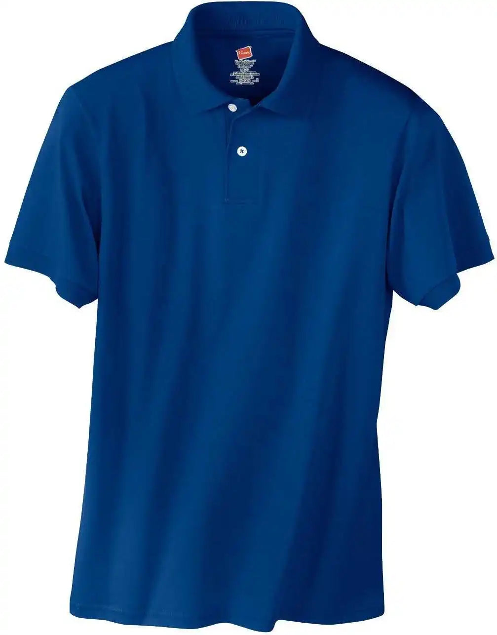 Hanes 054x Ecosmart 5.2 Ounce Jersey Knit Sport Shirt Deep Royal