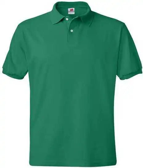 Hanes 054x Ecosmart Jersey Polo - Kelly