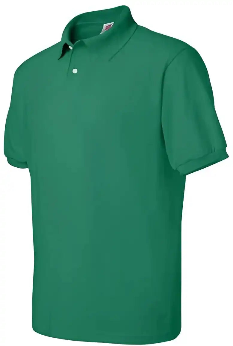 Hanes 054x Ecosmart Jersey Polo Kelly