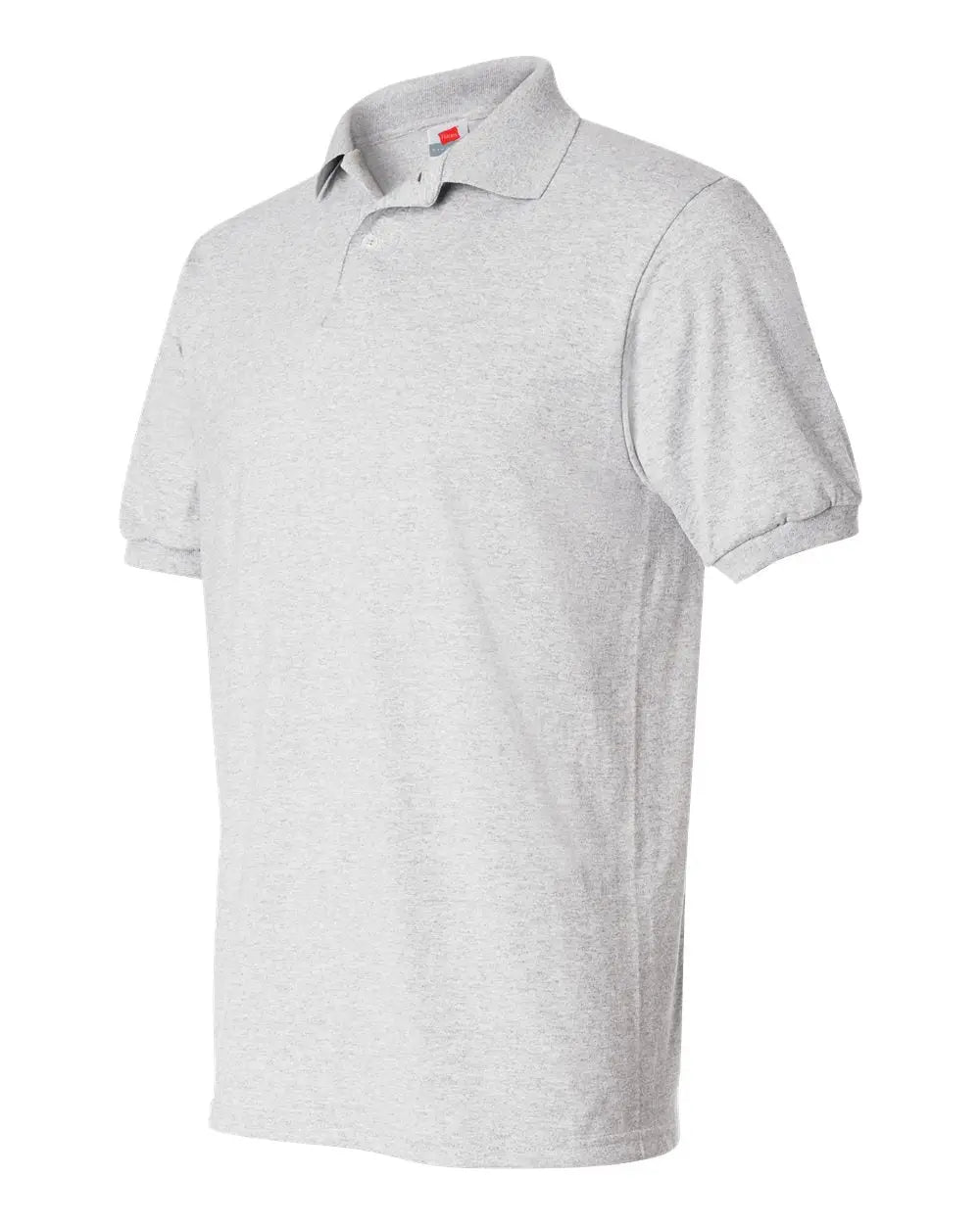Hanes 054x Ecosmart® Jersey Polo - Ash - Light Gray / s