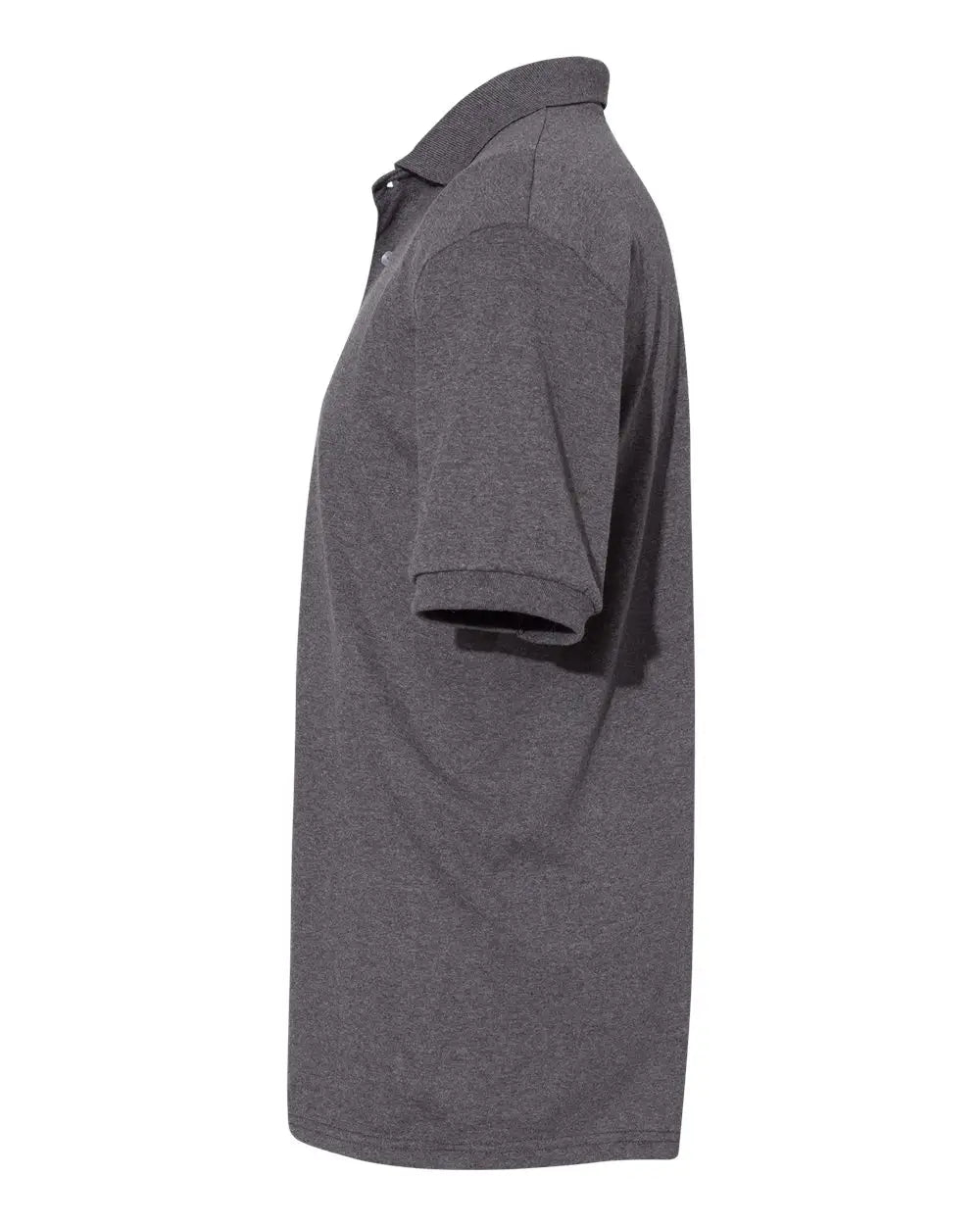 Hanes 054x Ecosmart® Jersey Polo - Charcoal Heather
