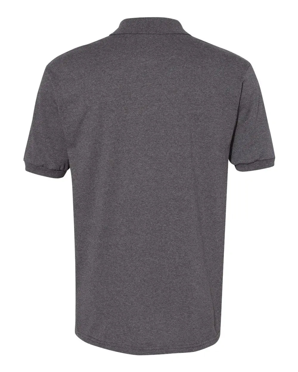 Hanes 054x Ecosmart® Jersey Polo - Charcoal Heather