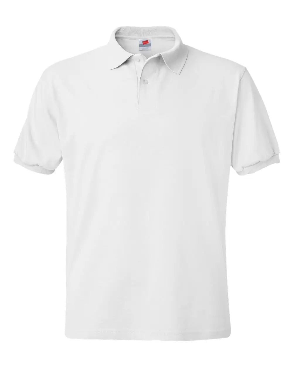 Hanes 054x Ecosmart® Jersey Polo - White