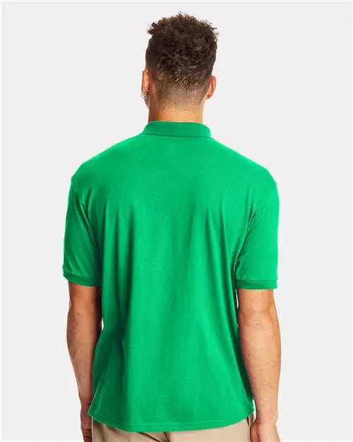 Hanes 054x Ecosmartâ Jersey Polo - Kelly