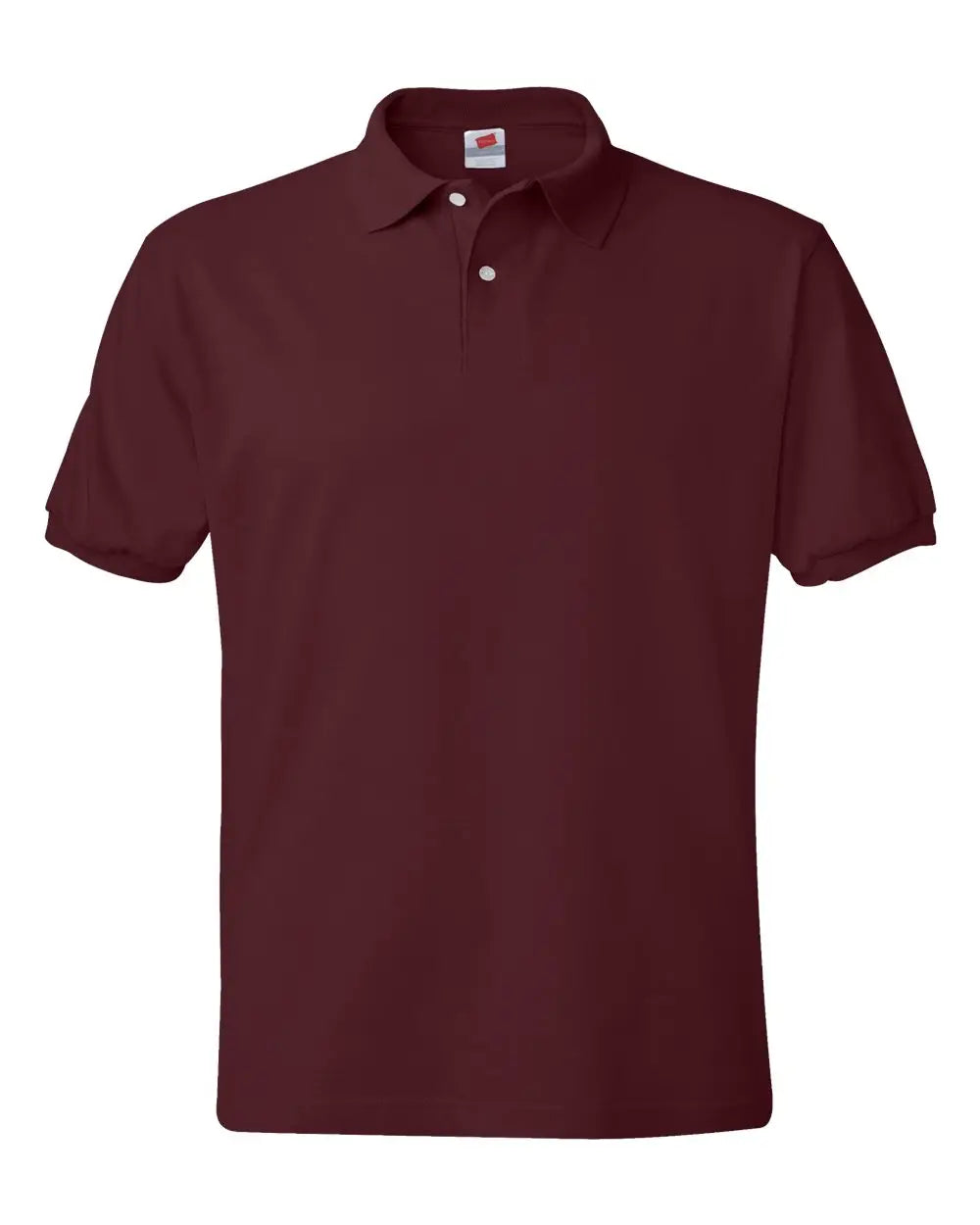 Hanes 054x Ecosmartâ Jersey Polo - Maroon