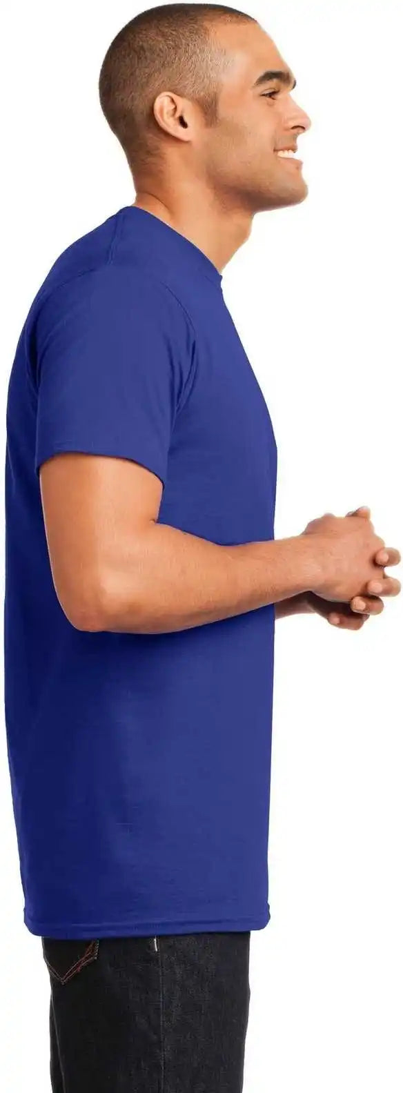 Hanes 4200 X-temp T-shirt - Deep Royal