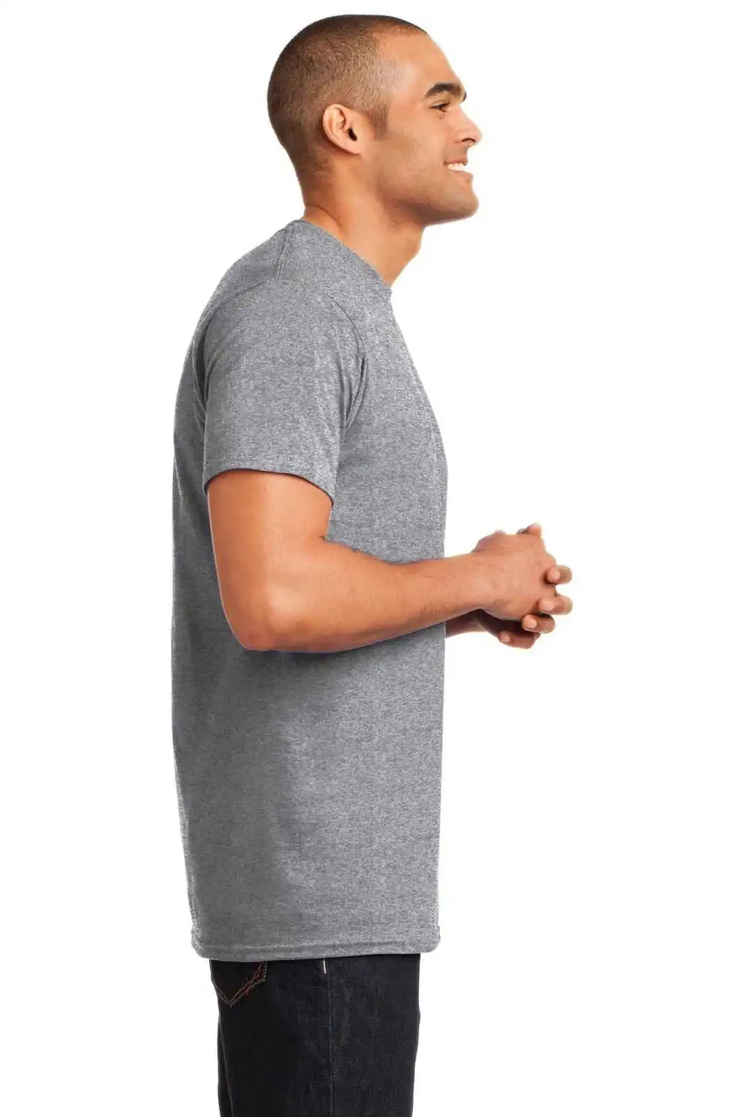 Hanes 4200 X-temp T-shirt - Light Steel