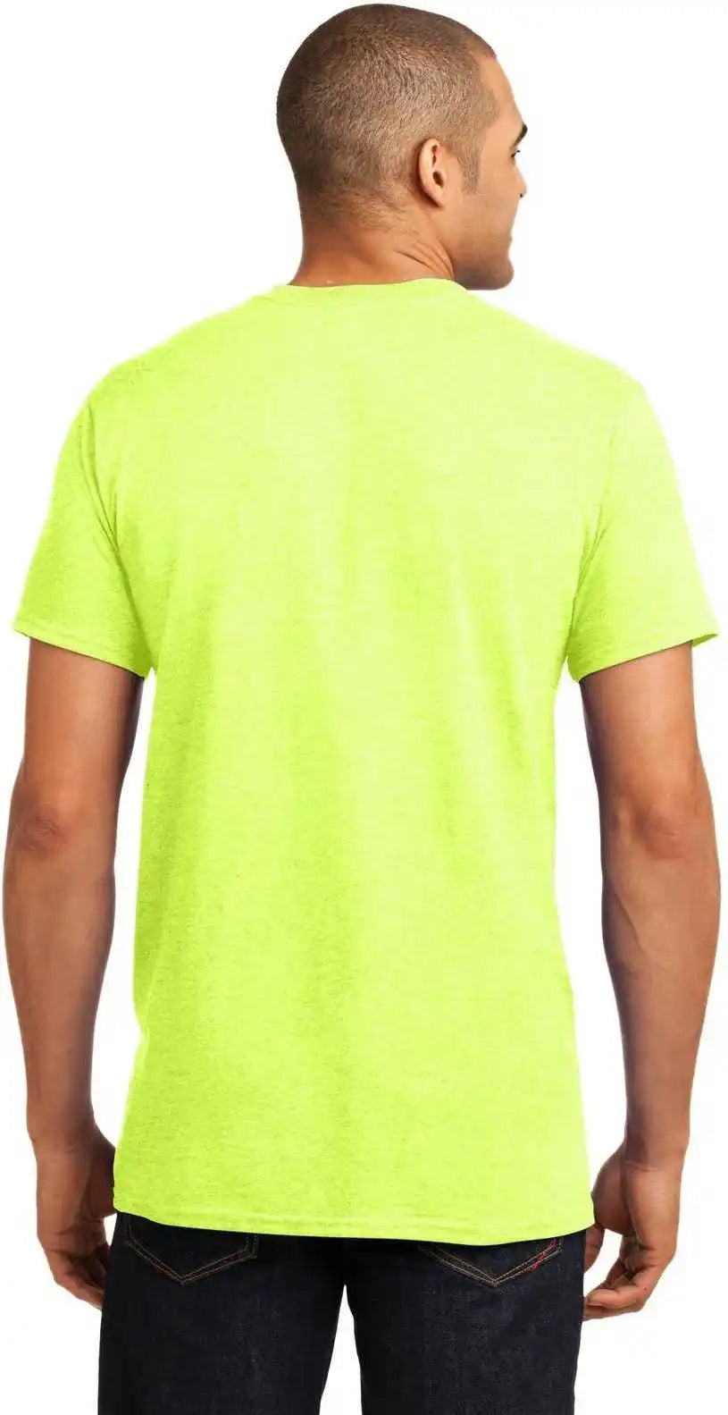 Hanes 4200 X-temp T-shirt - Neon Lemon Heather