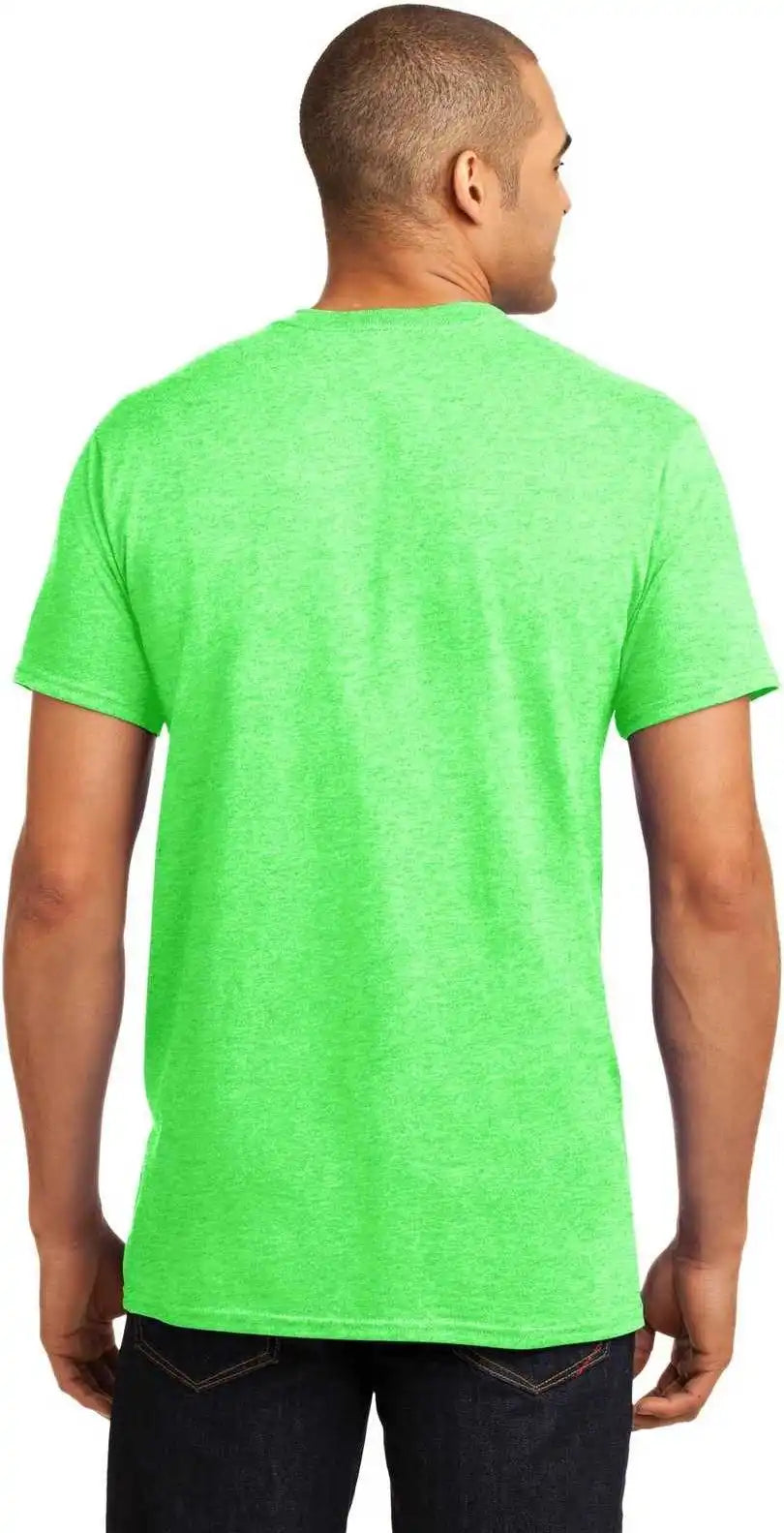 Hanes 4200 X-temp T-shirt - Neon Lime Heather