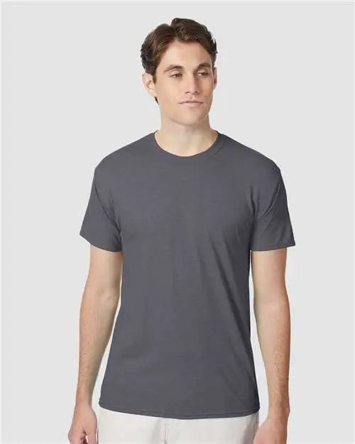 Hanes 42tb Perfect-t Triblend T-shirt - Dada Grey