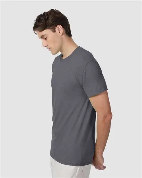Hanes 42tb Perfect-t Triblend T-shirt - Dada Grey