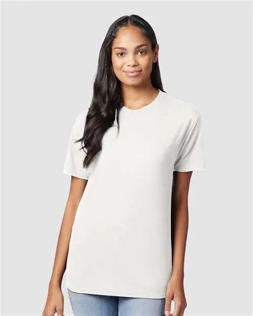 Hanes 42tb Perfect-t Triblend T-shirt - Eco White