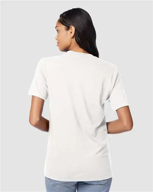 Hanes 42tb Perfect-t Triblend T-shirt - Eco White