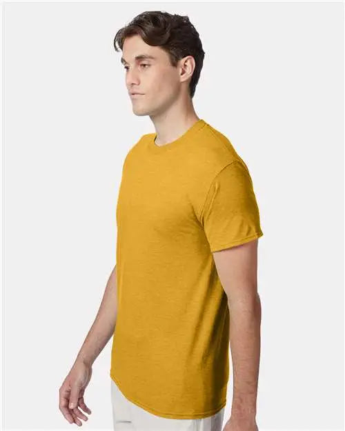 Hanes 42tb Perfect-t Triblend T-shirt - Gold Heather