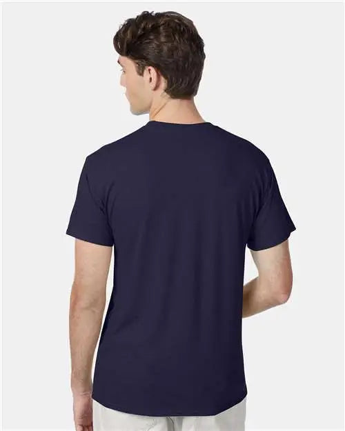 Hanes 42tb Perfect-t Triblend T-shirt - Navy