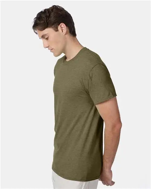 Hanes 42tb Perfect-t Triblend T-shirt - Oregano Heather