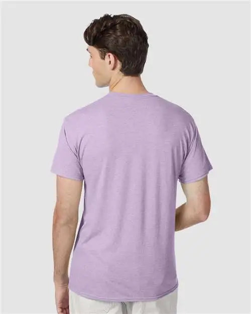 Hanes 42tb Perfect-t Triblend T-shirt - Pale Violet Heather