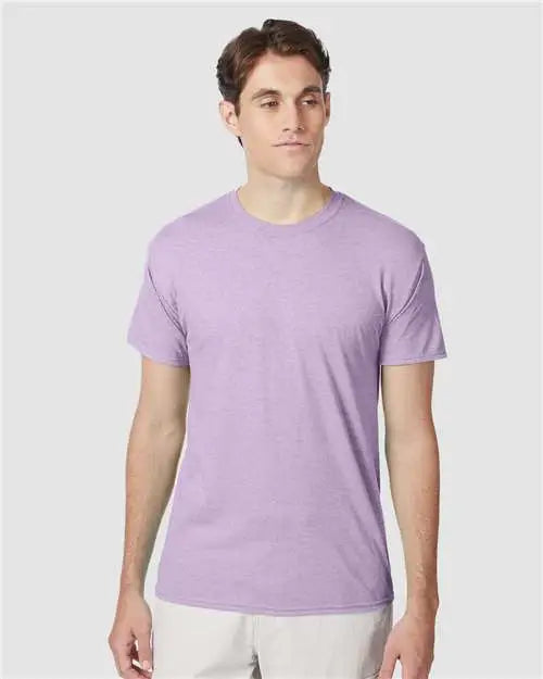 Hanes 42tb Perfect-t Triblend T-shirt - Pale Violet Heather