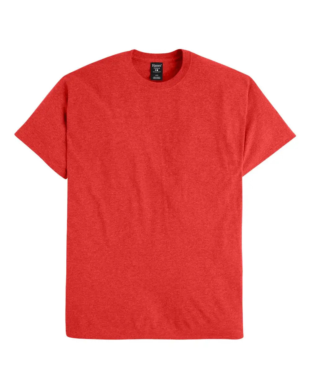 Hanes 42tb Perfect-t Triblend T-shirt - Poppy Red Heather - s