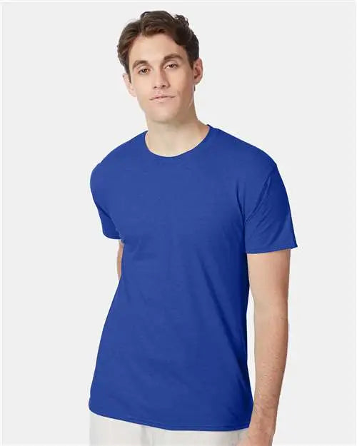 Hanes 42tb Perfect-t Triblend T-shirt - Royal