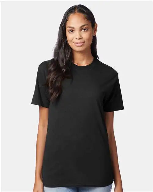 Hanes 42tb Perfect-t Triblend T-shirt - Solid Black