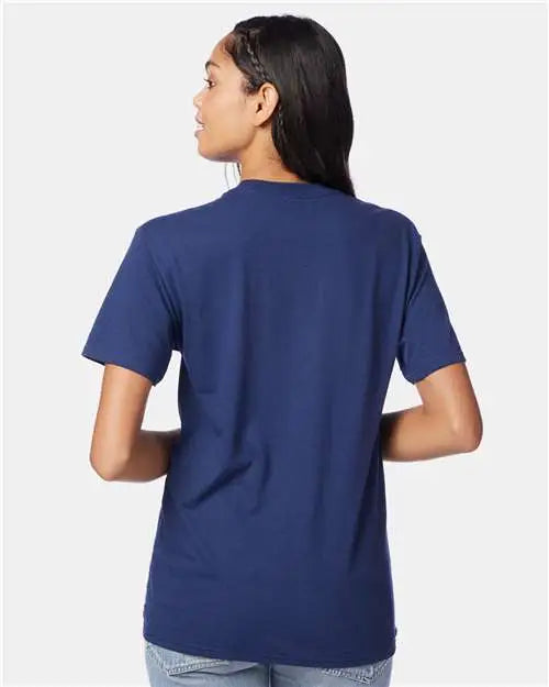 Hanes 42tb Perfect-t Triblend T-shirt - Solid Navy