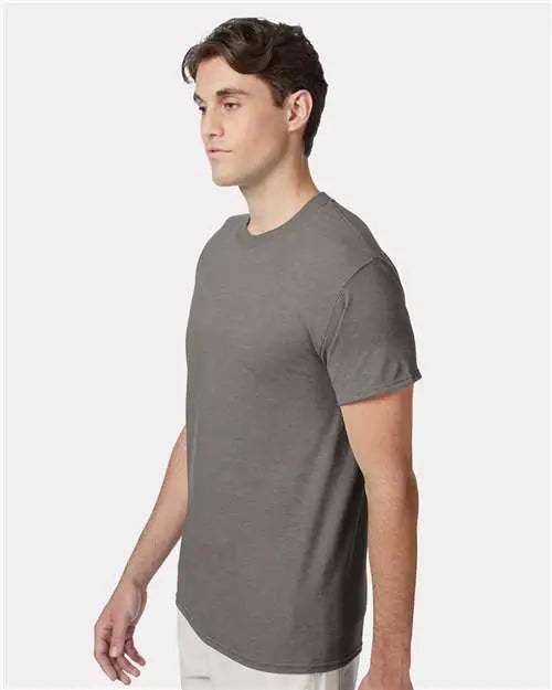 Hanes 42tb Perfect-t Triblend T-shirt - Stone Grey Heather
