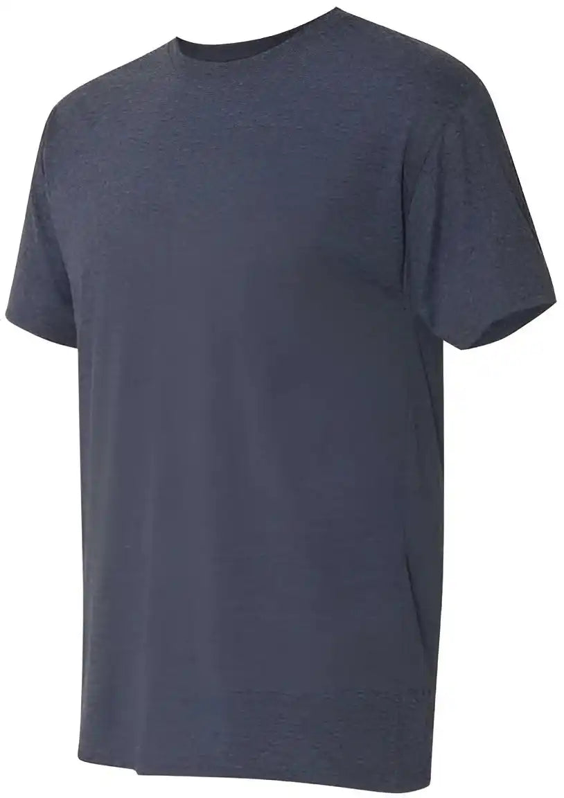 Hanes 42tb Perfect t Triblend Short Sleeve Shirt Navy