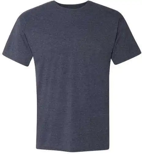 Hanes 42tb Perfect-t Triblend Short Sleeve T-shirt - Navy
