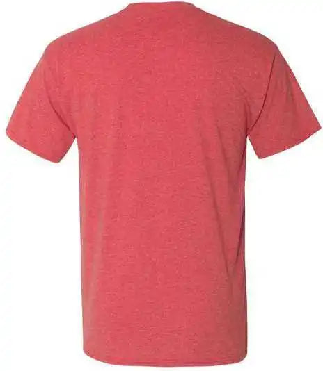 Hanes 42tb Perfect t Triblend Short Sleeve Shirt Red