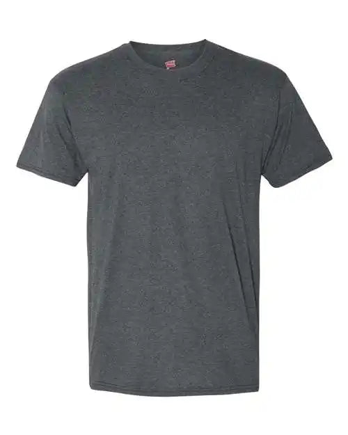 Hanes 42tb Perfect-t Triblend Short Sleeve T-shirt - Slate