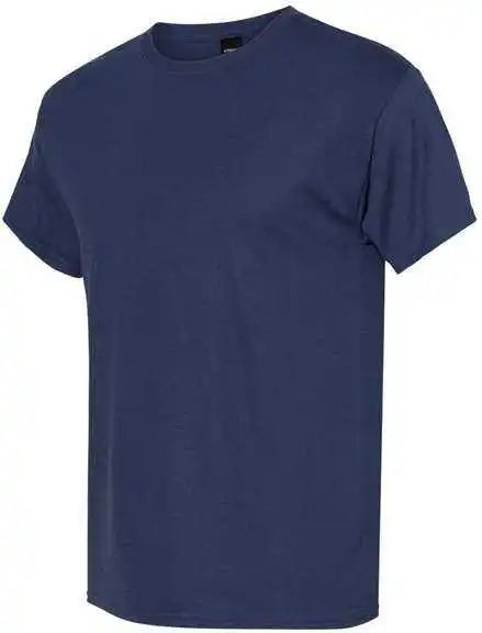 Hanes 42tb Perfect t Triblend Short Sleeve Shirt Solid Navy