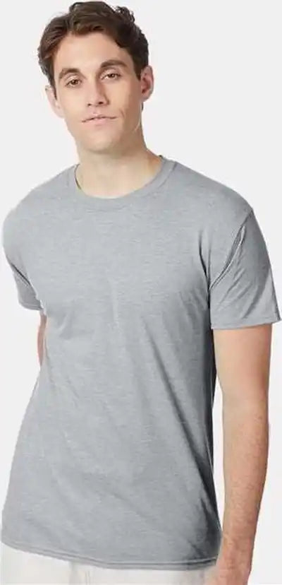 Hanes 42tb Perfect-t Triblend T-shirt - Silverstone Heather