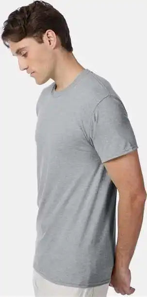 Hanes 42tb Perfect-t Triblend T-shirt - Silverstone Heather