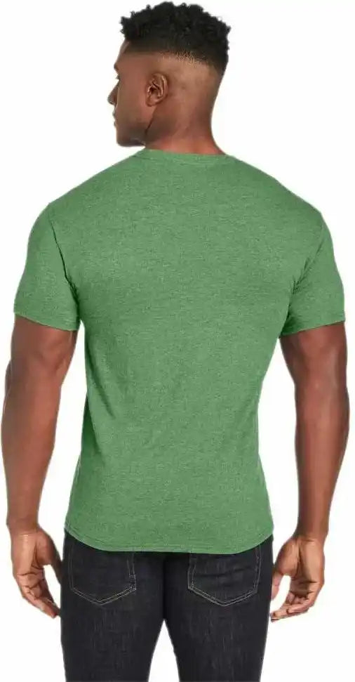 Hanes 42tb Perfect-t Triblend T-shirt - True Green Heather